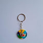 I Love You Small Round Key Ring - NZSL Shop